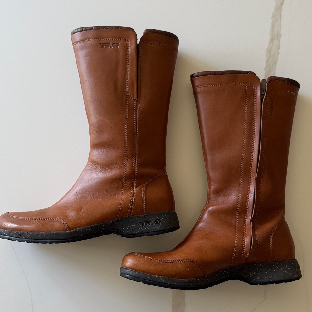 Teva Capistrano Waterproof Leather Mid Calf Boot - Picture 7 of 12